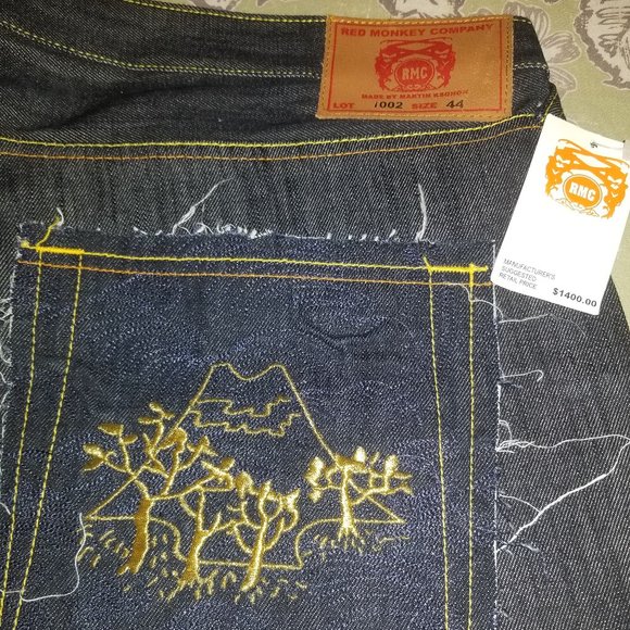 Red monkey jeans NWT - Picture 1 of 7